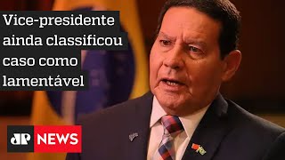 Mourão diz que Pedro Guimarães ‘falhou feio na parte moral’ após acusação de assédio