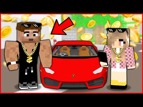 MİNECRAFT KASLI ALİ VE AİLESİ ZENGİN OLDU FİLMİ! 🤑 - Minecraft ZENGİN FAKİR HAYATI