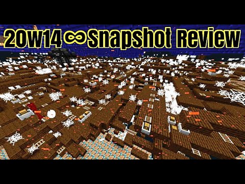 Minecraft 20w14∞ Snapshot Review | Infinite Dimensions, No Bugs and No more snapshots...