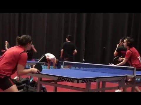 Barthel Silbereisen Ivancan Wujiaduo D Aydin Elke Schall-Wosik Deutsche Tischtennism.  2011 Bamberg