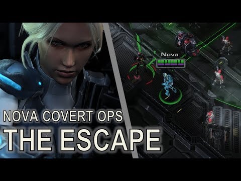 Starcraft II: Nova Covert Ops 1 - The Escape [All Achievements]