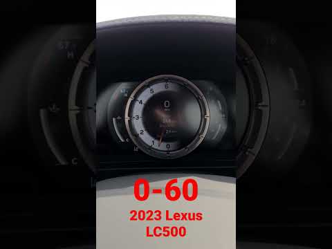 Thumbnail for 2023 Lexus LC500 0-60 mph! *I'm Impressed* by Lexus