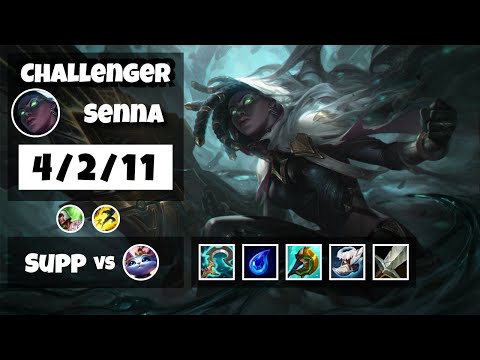 Senna 11.12 Gameplay Challenger Replay S11 Support (4/2/11) - EU