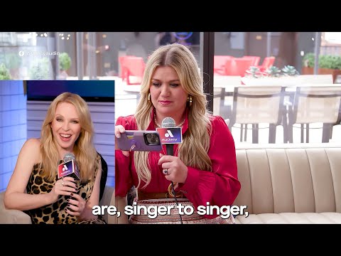 Thumbnail for Kelly Clarkson answers Kylie Minogue's question about vocal range (2023) by Kelly Clarkson