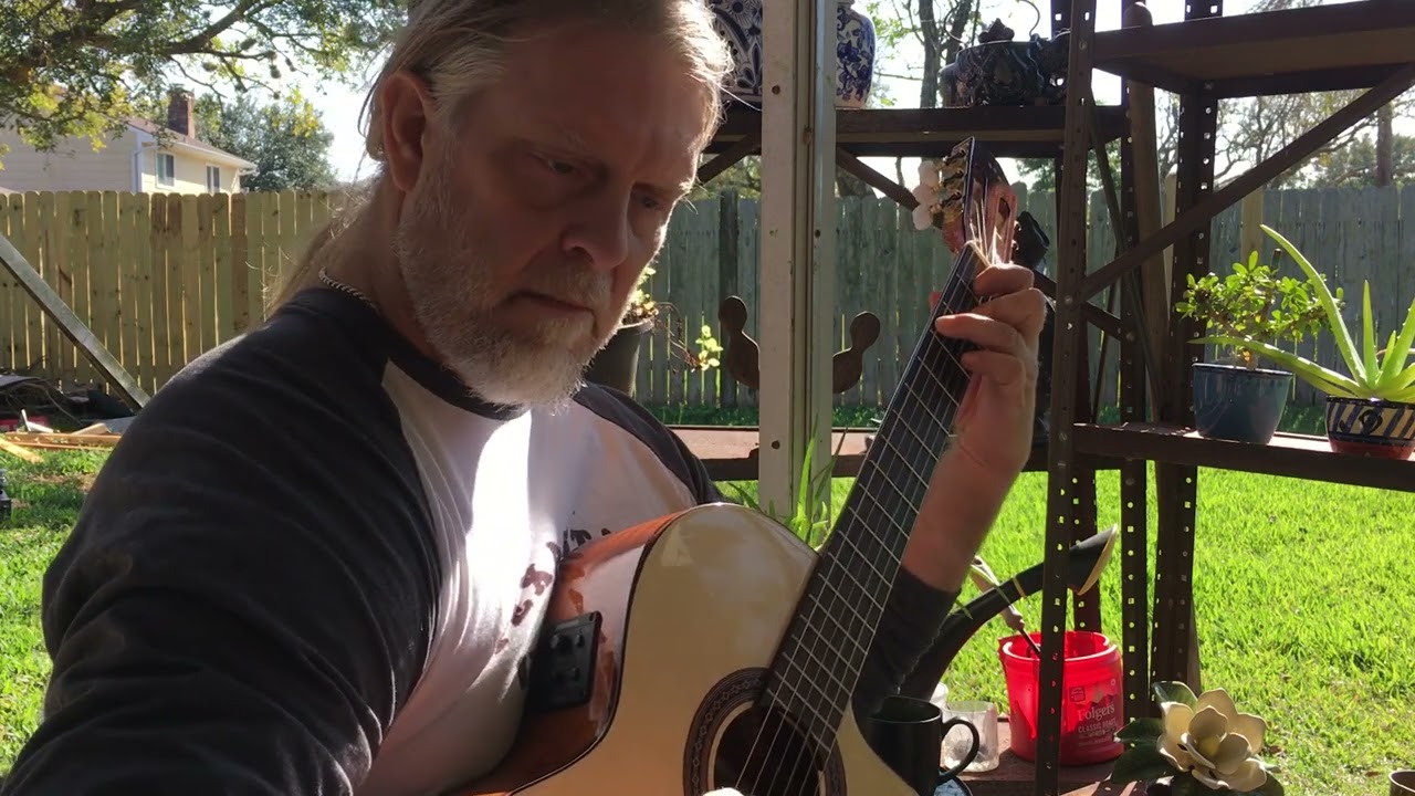 Guitar performance video