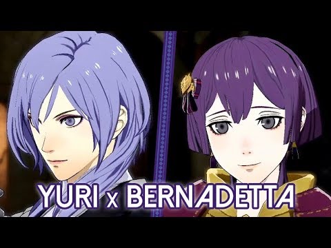 Fire Emblem: Three Houses ★ Yuri x Bernadetta 【Support Conversations + Epilogue】