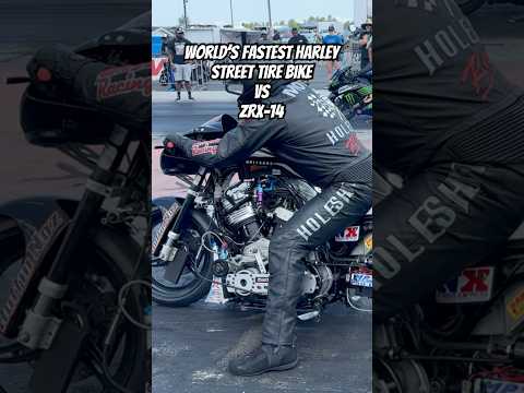 World’s Fastest Harley Twin Cam vs. Kawasaki ZX-14