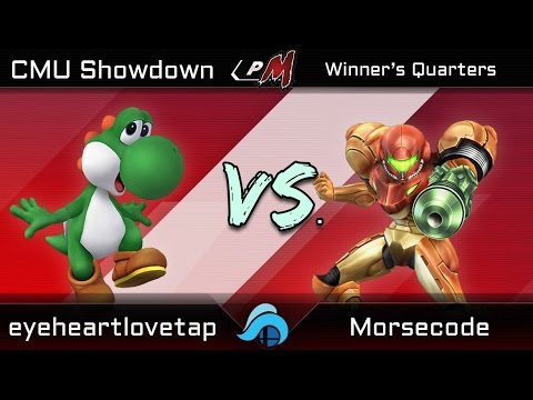 CMU Showdown Winners Quarters - eyeheartlovetap (Yoshi) vs. Morsecode (Samus)