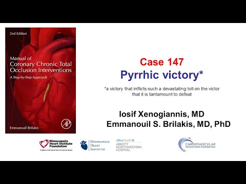 Case 147: Manual of CTO PCI - Pyrrhic victory