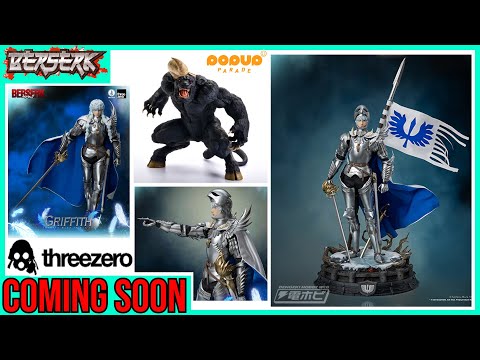 NEW UPDATE Berserk Griffith Reborn Band of Falcon ThreeZero 1/6 Scale Figure & POP UP PARADE Zodd!