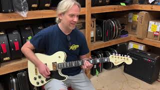 Video thumbnail for Fender Parallel Universe Vol II Telecaster Deluxe Troublemaker by Bizarre Guitar