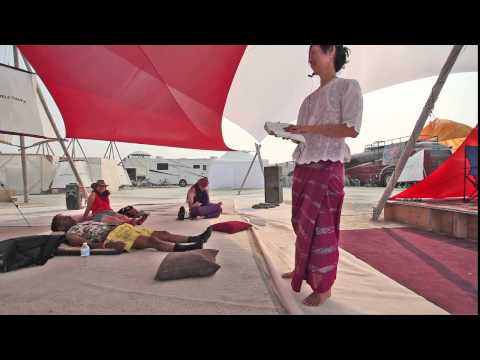 Fujiko Signs 2013 Burning Man Christian Science Lecture "Love without limit, Life without fear"