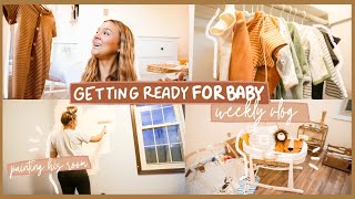 WEEK IN MY LIFE...GETTING BABY'S ROOM READY/BABY UPDATES #vlogmas2020