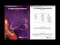 A Childhood Remembered, by Rossano Galante – Score & Sound