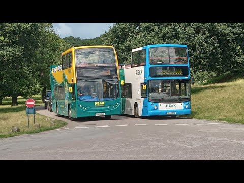 throwback stagecoach chesterfield on loan 17643 W643 RND at chatsworth coming in on 09.07.23