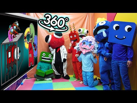 Alphabet Lore Vr 360° -CINEMA HALL| Alphabet Lore But They Are Among us (A - Z...) #New