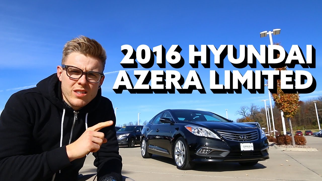 2016 Hyundai Azera Limites | Dripping in Luxury