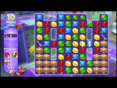 Wonka's World of Candy Crushing It Level 2 - NO BOOSTERS 🍫 | SKILLGAMING ✔️