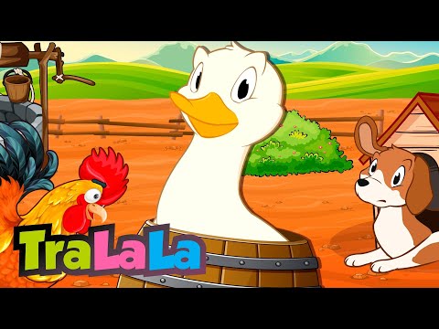 Șade rața pe butoi 🦆 Cântece pentru copii de la TraLaLa