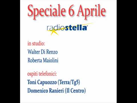 Speciale 6 Aprile su Radio Stella Avezzano, ospite Toni Capuozzo 2°parte
