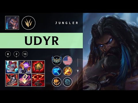 Udyr Jungle vs Kindred - NA Challenger Patch 25.22
