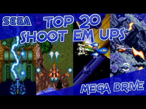 TOP / BEST 20 SEGA MEGA DRIVE / SEGA GENESIS SHOOT EM UP GAMES