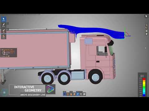 ANSYS Discovery Live. Интерактивная геометрия