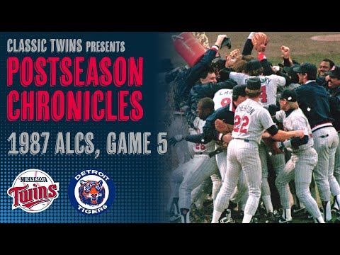 1987 ALCS, Game 5: Minnesota Twins at Detroit Tigers