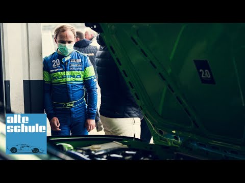 Moritz Horn, driver of the Alpina M3 at the Touring Car Classics, talking about the vehicle