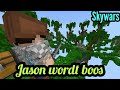 Jason wordt boos! - Minecraft Skywars