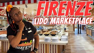Lunch at the Lido Marketplace | Carnival Firenze Cruise Food Review