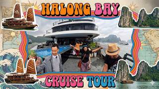 Luxury Halong Bay Cruise Room Tour 🚢✨| From Balcony to Bathroom Views🌅🥂