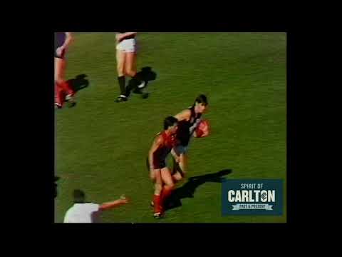 Brad Shine 1987 - Carlton Football Club Past Player