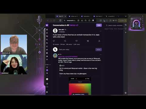 The Hub ep13  Tuesday Feb 11, 2025 with dylsteck eth and adrienne