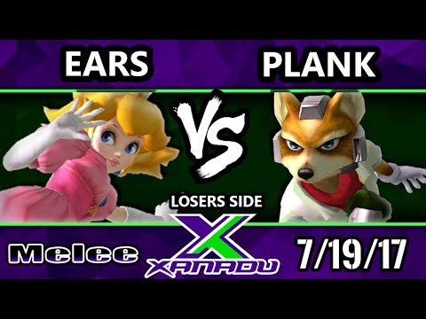 S@X 211 - Ears (Peach) Vs. Plank (Fox, Sheik) - Smash Melee Losers Side - SSBM