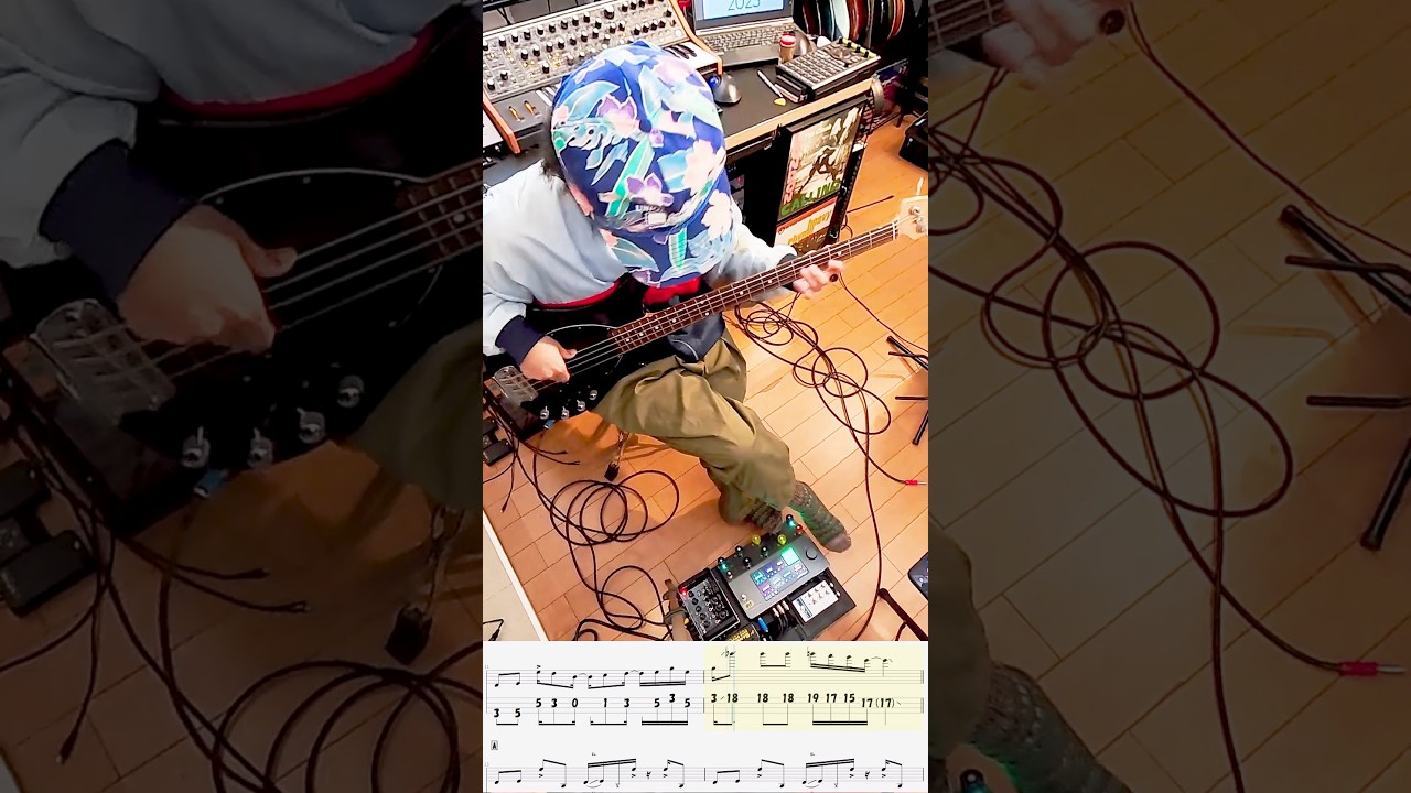 Naked in the Rain / Red Hot Chili Peppers / My Favorite Bassline #tablature #musicman #basssolo