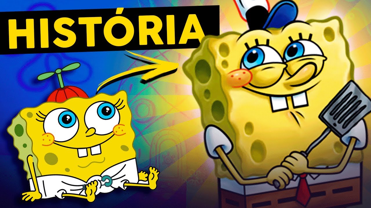 História COMPLETA || Bob Esponja Calça Quadrada (SpongeBob SquarePants)
