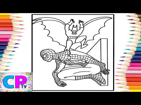 Batman vs Spiderman Coloring Pages/Superheroes Fight/Syn Cole - Gizmo [NCS Release]
