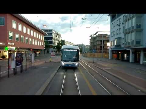 Straßenbahn Linie 2 (VBZ): Geissweid - Bahnhof Tiefenbrunnen (03.07.2023) Teil/Part 2