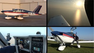Private Flying Day From Lelystad Airport to Hoogeveen Airport Onboard a Socata TB-9 (4K)