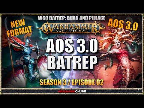 AoS 3 | Idoneth Deepkin vs Daughters of Khaine - Warhammer: Age of Sigmar Battle Report