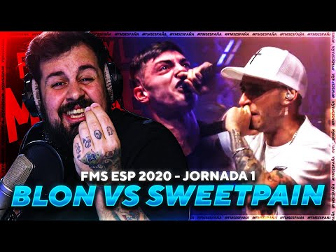 QUE LOCURA AMIGO: PAPO REACCIONA A BLON vs. SWEETPAIN - FMS España 2020 J1