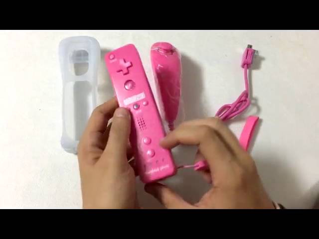 Vídeo relacionado con TechKen Pack de 2 Mandos para Wii con Muñequera,Wii Mando a Distancia Remote Controller para Wii con Motion Plus y Nunchuk