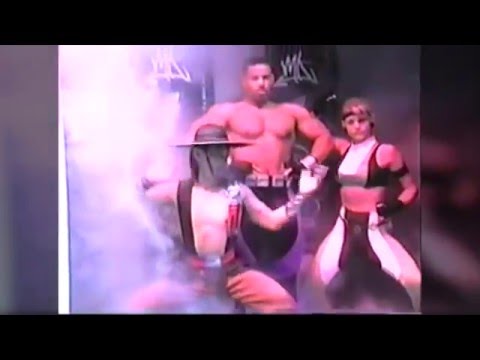 Mortal Kombat 3 (MK3) showcase at E3 '95 - actors fighting on stage!