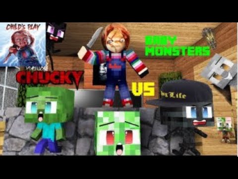 Scuola di mostri CHUCKY HORROR GAME CHALLENGE BABY MONSTERS! SPAVENTOSO!!!