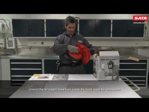 SATA vision 2000 - putting into operation (EN)