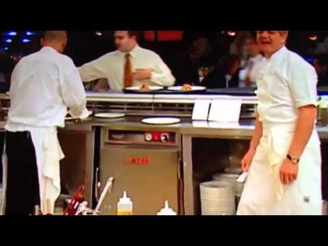 Hell's Kitchen Trevor tosses Sabrina's Salad