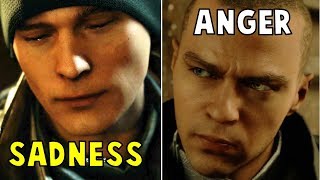 Connor Cries for Josh&#39;s Death vs Markus Doesn&#39;t Care - Detroit Become Human