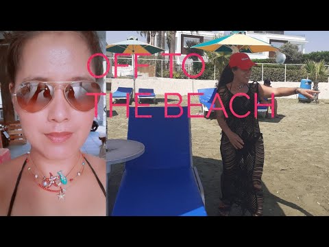 OFF TO  DEKILIA PALM BEACH LARNAKA CYPRUS #TOURIST DESTINATION #BEACH