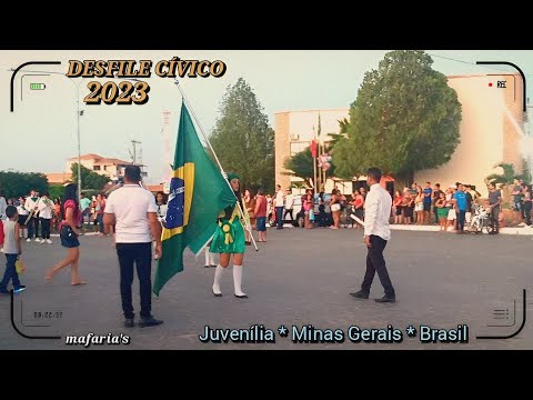 PARABÉNS JUVENÍLIA-MG 27 ANOS * FUCAM-CEJU 70 ANOS - Desfile Cívico
